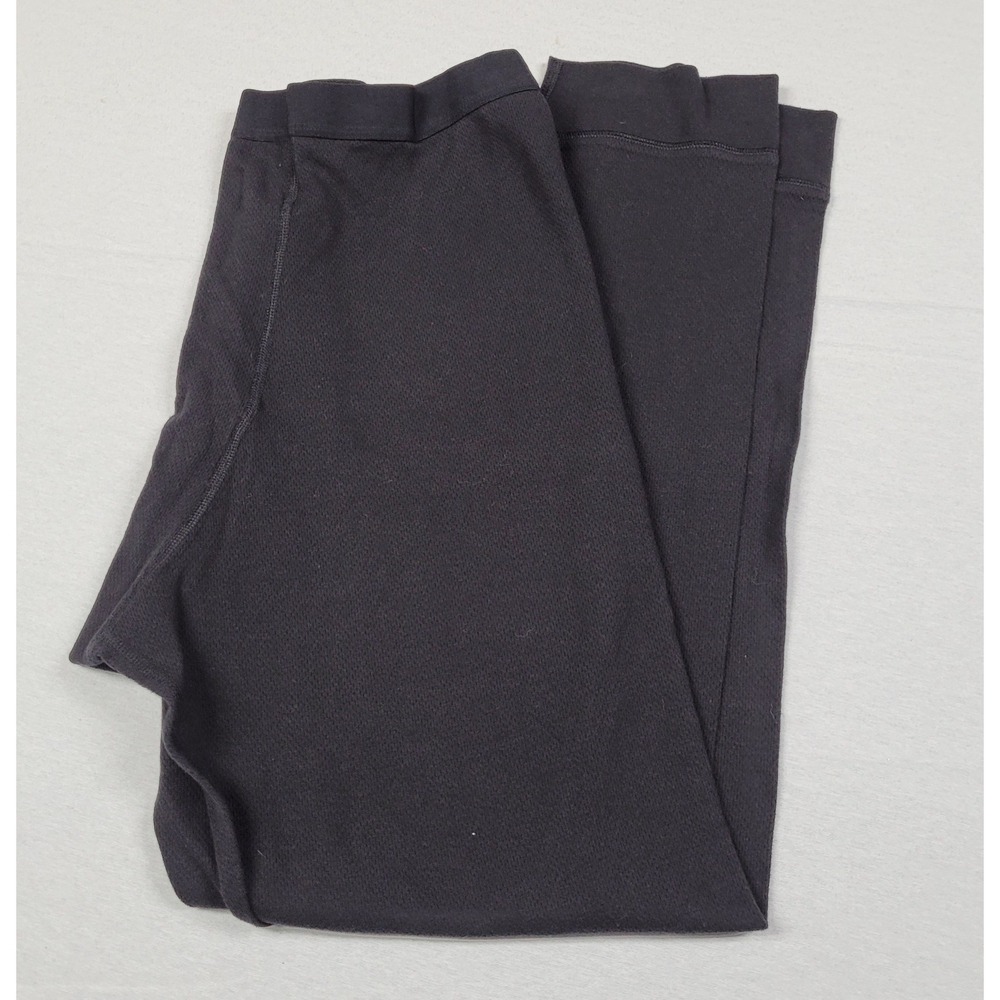 Men's Croft & Barrow Thermal Pants Black Size XLT